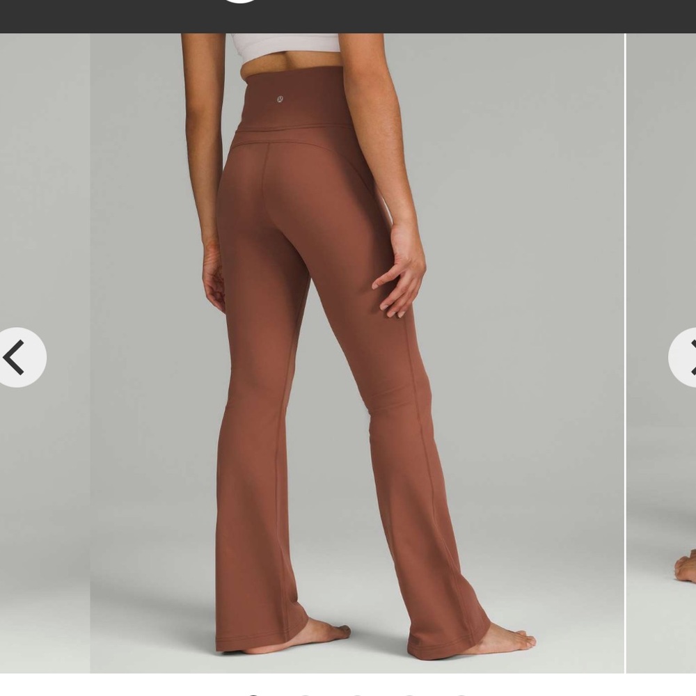 Lululemon groove super high rise pant